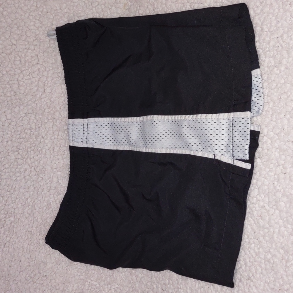 Nike Drawstring Black Shorts Size S 100% Polyester